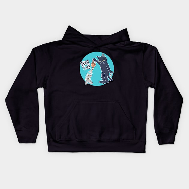 Shower Time Kids Hoodie by BATKEI